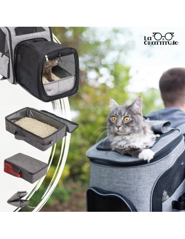 LITIERE POUR CHAT | LITIERE-NOMADE™ LITIÈRE TRANSPORTABLE 