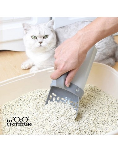 LITIERE POUR CHAT | EASY-SCOOP™ PELLE LITIERE CHAT 