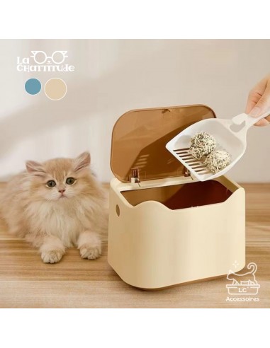 BAC À LITIÈRES CHATS | MINI-BOX™ ACCESSOIRE BAC À LITIÈRE 