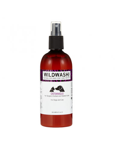 WildWash PRO Detangle - Spray Démêlant pour Chien et Chiot 