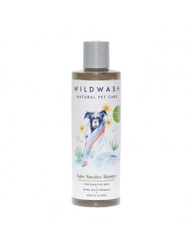 Wildwash PET Super Sensitive Shampoo - Shampoing pour Peau Sensible 