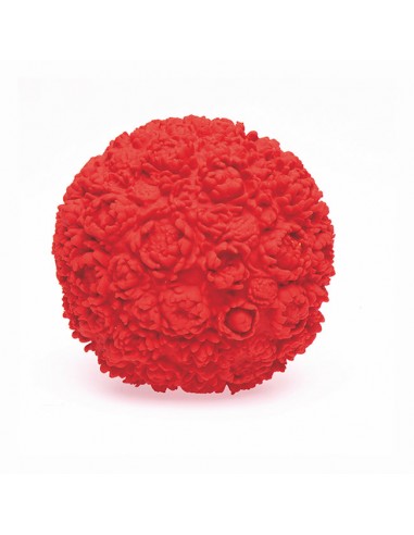 Jouet en caoutchouc naturel - Ball Fleur (12 x 12 cm) 