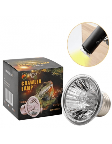 Ampoule chauffante UVA+UVB 3.0 lampe pour tortue et reptile simulation de soleil lampe terrarium 